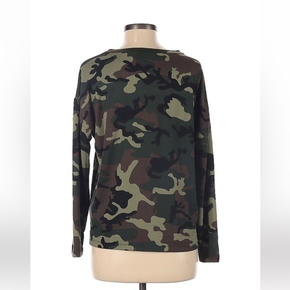 Sanctuary Long Sleeve Camo Tee - Picture 2 of 6